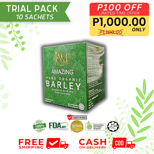BARLEY TRIAL PACK - 1 BOX