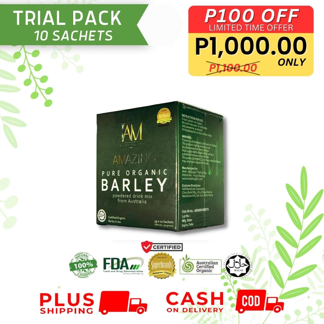 BARLEY TRIAL PACK - 1 BOX