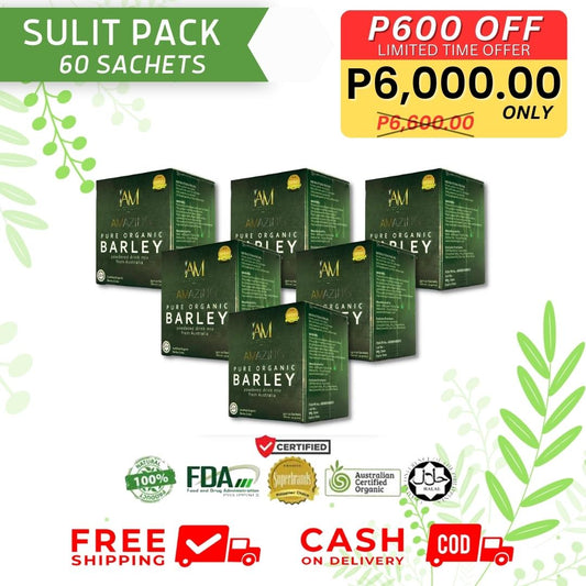 BARLEY SULIT PACK - Buy 6 BOXES Get 6 Sachets for Free