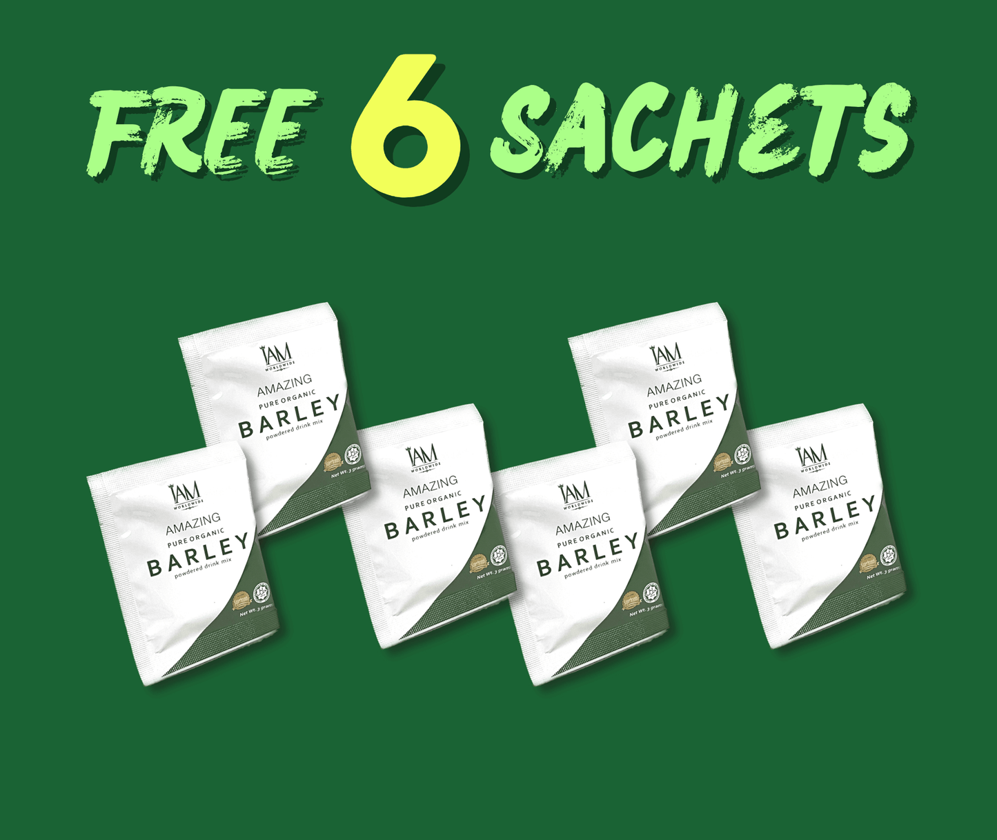 BARLEY SULIT PACK - Buy 6 BOXES Get 6 Sachets for Free